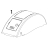Top cover / Blue TSC TDP-225