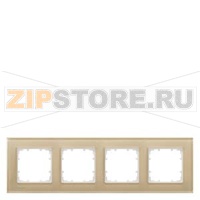 DELTA MIRO РАМКА 4-МЕСТН. СТЕКЛО ARENA Siemens 5TG1204-4