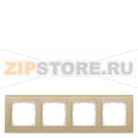 DELTA MIRO РАМКА 4-МЕСТН. СТЕКЛО ARENA Siemens 5TG1204-4