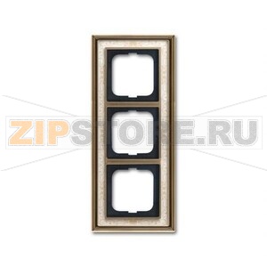 Рамка трехместная ABB 2CKA001754A4592 