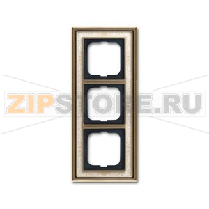 Рамка трехместная ABB 2CKA001754A4592 