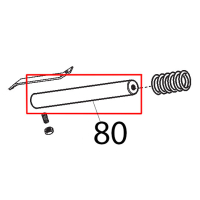 Perno mov. vela MRR D12x122.5 Sirman Mirra 220