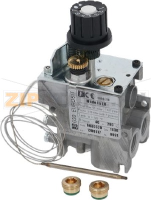 КЛАПАН EUROSIT ДЛЯ ЖАРОЧНОЙ ПОВЕРХНОСТИ 40-280°C 