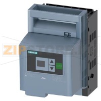 ПРЕДОХРАНИТЕЛЬНЫЙ РАЗЪЕДИНИТЕЛЬ 3-ПОЛЮСА, NH000, 160A УСТ.НА МОНТАЖНУЮ ПАНЕЛЬ COVER LEVEL 45 MM РАМОЧНЫЙ ЗАЖИМ ПРЕДОХРАНИТЕЛЬНЫЙ МОНИТОР ЭЛЕКТРОННЫЙ, EFM 20 Siemens 3NP1123-1CA23