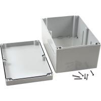 Корпус пластиковый 240x160x120 мм, серый, 1 шт Hammond 1554VBGY
