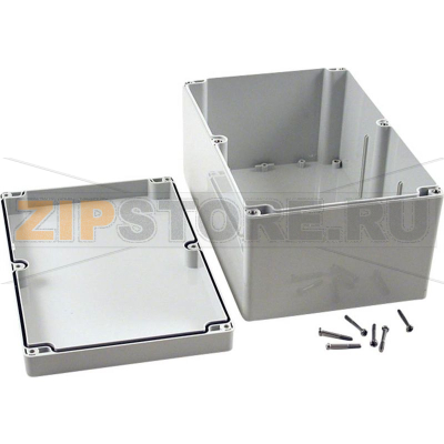 Корпус пластиковый 240x160x120 мм, серый, 1 шт Hammond 1554VBGY 