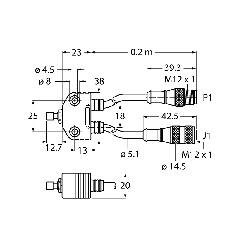 Адаптер настройки Turck VB2-SP1 
