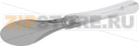 SPATULA CLEAR STAINL. STEEL PETG 260mm