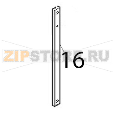 Asta sollevamento Angelo Po 1G1BR1E Asta sollevamento Angelo Po 1G1BR1EЗапчасть на деталировке под номером: 16