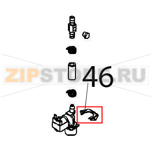 Bracket Angelo Po FX61E1 Bracket Angelo Po FX61E1Запчасть на деталировке под номером: 46