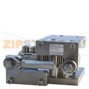 Compact mounting unit for load cell SIWAREX WL230 BB-S SA 350…500kg Installation ready pre-assembled and predefined mounting unit with locked top plate. Incl. Lift-off protection Incl. Overload protection Incl. Pendulum limitation Incl. Grounding cable Pr 