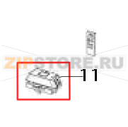 Lower media sensor (blackline sensor) Zebra ZD621 Thermal Transfer Lower media sensor (blackline sensor) Zebra ZD621 Thermal TransferЗапчасть на деталировке под номером: 11