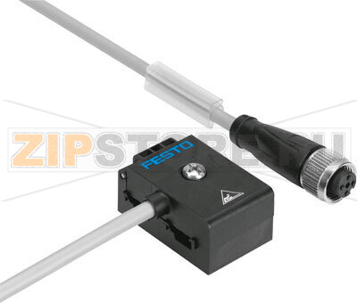 Розетка кабельная Festo NEFU-X24F-1-M12G4 