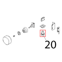 Push button Angelo Po FX61E2