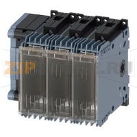 ПРЕДОХРАНИТЕЛЬНЫЙ ВЫКЛЮЧАТЕЛЬ-РАЗЪЕДИНИТЕЛЬ 32A, ТИПОРАЗМЕР 1, 3-ПОЛ FOR LV HRC ПРЕДОХРАНИТЕЛЬ ТИПОРАЗМЕР 000 ПЕРЕДН.УПРАВЛЕНИЕ СЛЕВА БАЗОВЫЙ БЛОК БЕЗ РУЧКИ РАМОЧНЫЕ КЛЕММЫ WITHOUT FUSES Siemens 3KF1303-0LB11