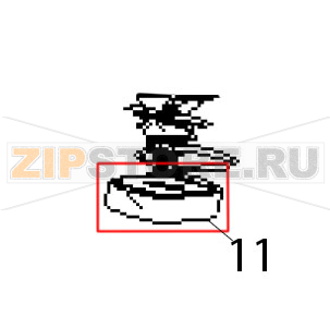 Cast nut Hurakan HKN-HBH850 Cast nut Hurakan HKN-HBH850Запчасть на деталировке под номером: 11