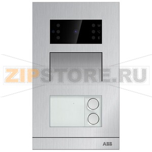Видеопанель вызывная, уличная, 2 кнопки ABB 2TMA070010A0017 