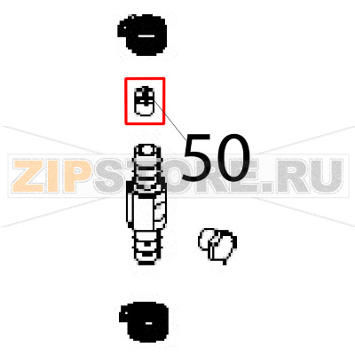 Jet Ø: 1.85 Angelo Po FM1011E2 Jet Ø: 1.85 Angelo Po FM1011E2Запчасть на деталировке под номером: 50