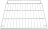 РЕШЕТКА ПЛАСТИФИЦИРОВАННАЯ 650Х532 ММ