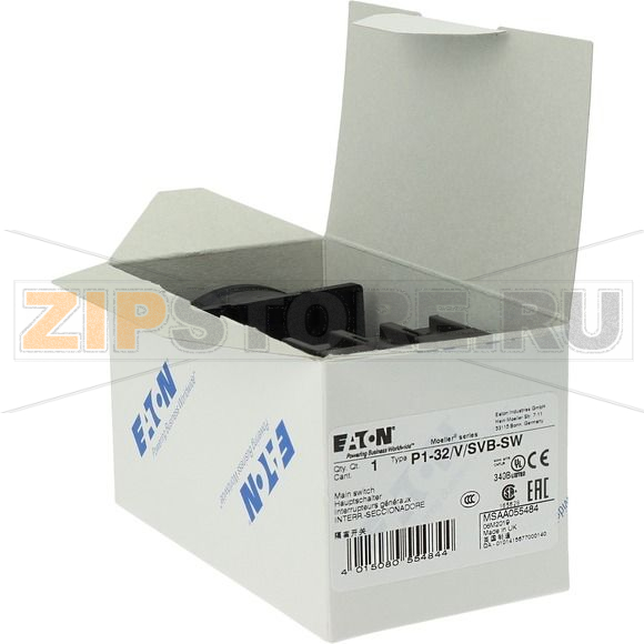 Выключатели главные, P1, 32 A, 3-полюсн Eaton P1-32/V/SVB-SW 