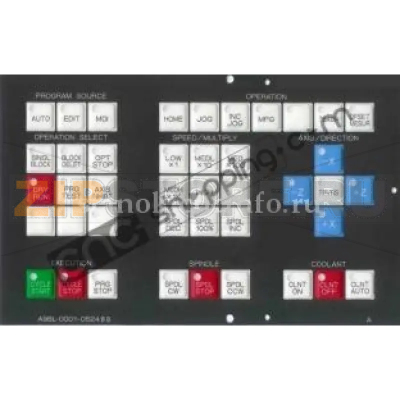 Клавиатура для станков с ЧПУ Fanuc A98L-0001-0524#B 