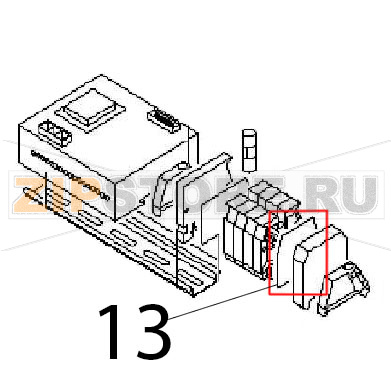 Terminal end cover Angelo Po 04WFR3ED Terminal end cover Angelo Po 04WFR3EDЗапчасть на деталировке под номером: 13