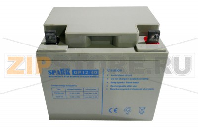 Spark GP 12-40 Аккумулятор Spark GP 12-40Характеристики: Напряжение - 12V; Емкость - 40Ah;Габариты: длина 196 мм, ширина 165 мм, высота 170 мм.