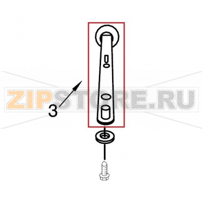 Switch lever &amp; stud, black KitchenAid 5K5SS Switch lever & stud, black KitchenAid 5K5SS

Запчасть на сборочном чертеже под номером: 3

Название запчасти KitchenAid на английском языке: Switch lever & stud, black KitchenAid 5K5SS