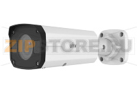 Uniview IPC2325SBR5-DPZ-F Видеокамера IP Уличная цилиндрическая: моториз. объектив 2.8-12мм, 5MP, Smart IR 50m, WDR 120dB, Ultra 265/H.264/MJPEG, Smart функции, Alarm: 1 in/1 out, Audio: 1 in/1 out, MicroSD, PoE, IP67