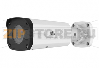 Uniview IPC2325SBR5-DPZ-F Видеокамера IP Уличная цилиндрическая: моториз. объектив 2.8-12мм, 5MP, Smart IR 50m, WDR 120dB, Ultra 265/H.264/MJPEG, Smart функции, Alarm: 1 in/1 out, Audio: 1 in/1 out, MicroSD, PoE, IP67 