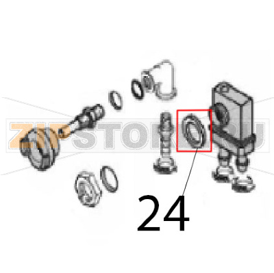 Gasket Angelo Po C165D Gasket Angelo Po C165DЗапчасть на деталировке под номером: 24