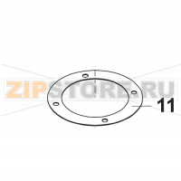 Gasket for R15-10 Bear Varimixer AR40 VL-1S                                                             