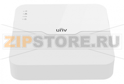 Uniview NVR301-04LS3-P4 Видеорегистратор IP 4-х канальный с 4 PoE портами, видеовыходы HDMI/VGA, 1 SATA HDD до 6TB, разрешение записи  и просмотра до 4К 