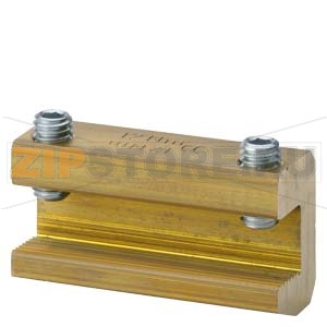 ШИННЫЙ АДАПТЕР 40.60 MM BUSBAR CONNECTING PIECE RAIL THICKNESS: 5.10 MM WIDTH: 12-20 MM Siemens 8US1921-2BF00 