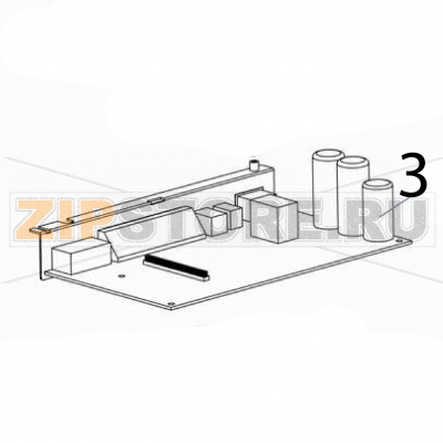 Main board assembly, USB+parallel Godex G530 Main board assembly, USB+parallel Godex G530Запчасть на деталировке под номером: 3Название запчасти Godex на английском языке: Main board assembly, USB+parallel G530.