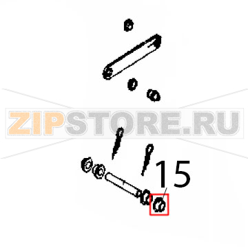 Bushing Rollmatic CP 52 Bushing Rollmatic CP 52Запчасть на деталировке под номером: 15