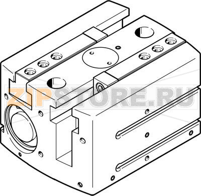 Микрозахват параллельный Festo HGPL-40-40-A-B 