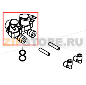 Elettrovalvola doppio solenoide Tecnoeka KF 981 UD Elettrovalvola doppio solenoide Tecnoeka KF 981 UDЗапчасть на деталировке под номером: 8