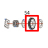 Spur gear, 64T*M0.5*5.5t, DΦ15 Godex RT730