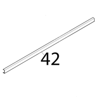 Profilo superiore esterno Tecnoeka KF 966 D AL UD