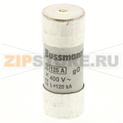 Предохранитель, 125 A, AC 400 В, 120 кА, 22x58 мм, gL/gG, IEC Eaton CYL FUSE &gt;STR &gt;22x58 125A G 