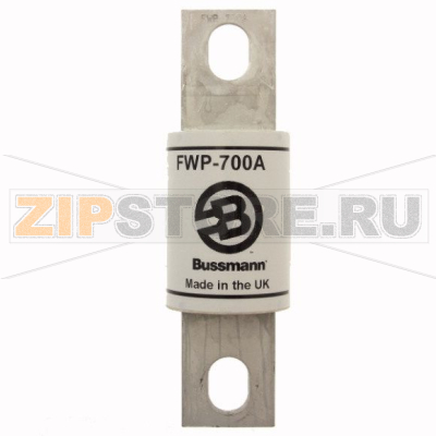 Предохранитель, 700 A, AC 700 В, DC 700 В, 200 кА, 51x169 мм, UL Eaton 700AMP 700V AC SEMI-COND F 