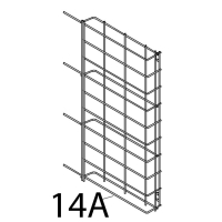 Supporto laterale dx/sx 60x40 Tecnoeka KF 1010 A UD