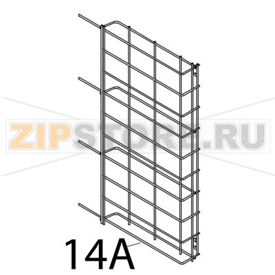 Supporto laterale dx/sx 60x40 Tecnoeka KF 1010 A UD Supporto laterale dx/sx 60x40 Tecnoeka KF 1010 A UDЗапчасть на деталировке под номером: 14A