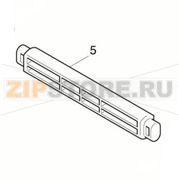Шпиндель 1 дюйм TSC TDP-247 Шпиндель 1 дюйм для принтера TSC TDP-247Запчасть на сборочном чертеже под номером: 5Количество запчастей в комплекте: 1Название запчасти TSC на английском языке: 1” LABEL SPINDLE, MOQ 5 pcs