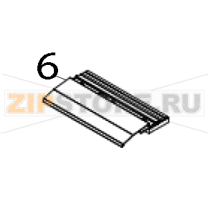 Печатающая термоголовка TSC TTP-644MT (300dpi) Печатающая головка термопринтера TSC TTP-644MT (300dpi)Запчасть на деталировке под номером: 6