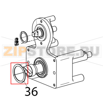 Guarnizione ø56xø45,2x1,5 Fimar PF40E Guarnizione ø56xø45,2x1,5 Fimar PF40EЗапчасть на деталировке под номером: 36