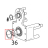 Guarnizione ø56xø45,2x1,5 Fimar PF40E