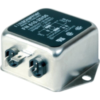 Фильтр сетевой 20 А, 1 фаза, 250 В/AC, 71x52.6x29.3 мм, 100 шт Schaffner FN 610-20-06