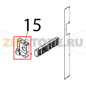 Chamber supp. Angelo Po FM1221E1 Chamber supp. Angelo Po FM1221E1Запчасть на деталировке под номером: 15